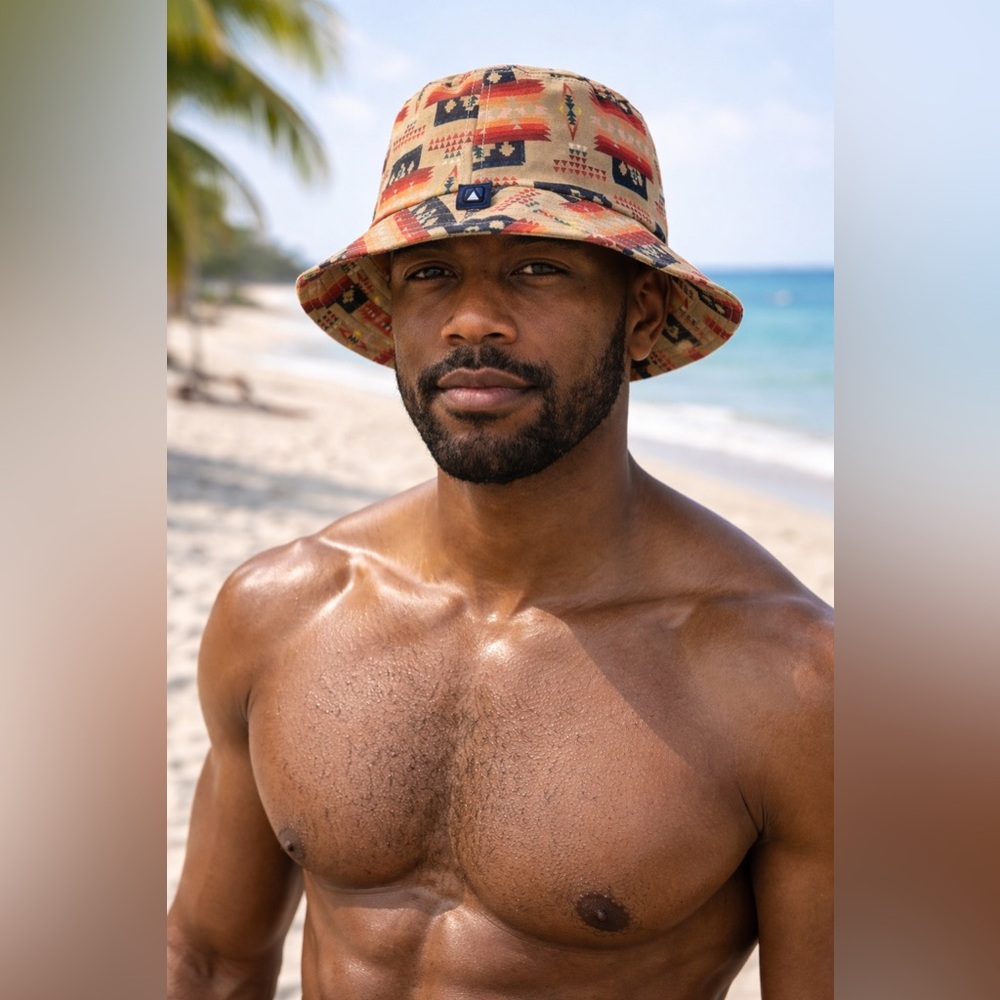 Kolby Patterned Bucket Hat - Multicolor